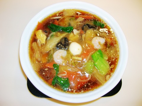 14 あんかけラーメン750