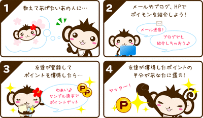 友達紹介ボーナス