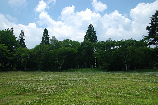 長篠城本丸跡地