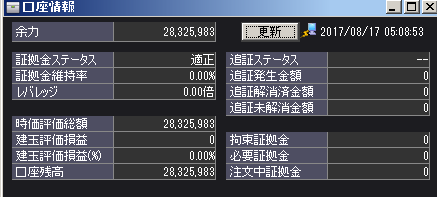 8月16日口座