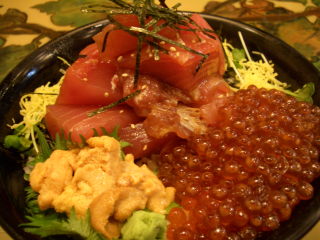 いくらウニぶつ切り丼2