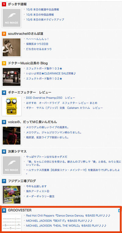 ranking_樺澤俊悟ブログ
