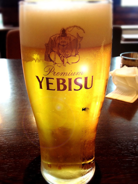 瓦カフェ_エビスビール