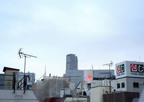 渋谷_曇空_Rain