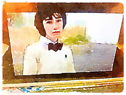 杏野はるな水彩画_メテ乙女