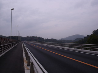 桑原大橋から北方面