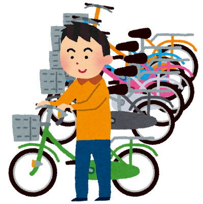 バイク駐輪場でチェーン掛けずにタダ停めしてる奴いたから「盗難予防に」代わりにロック掛けてあげたｗｗｗ