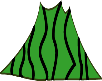 すいかの山