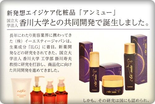 エストフェ アンミュー クリーム を使いました 素直な一言