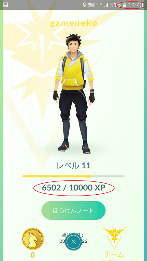 マラソン終了後EXPsin