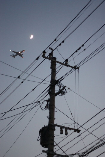 夕暮れ