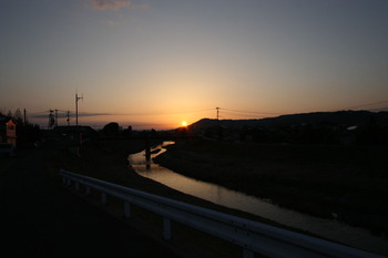 夕暮れ