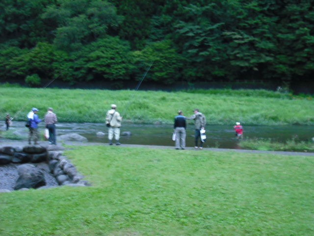 鱒釣り