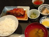 金目鯛煮付け定食@福田屋
