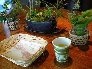 石舟庵店内喫茶コーナー