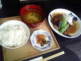 サバ味噌煮ランチセット@酢重ダイニング