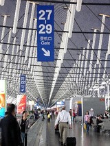 29番出発ゲート@上海浦東国際空港