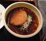 さらりの赤カレー色々野菜と男爵コロッケ@スパイスピエロ