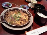 和牛柳川風定食@今半別館