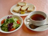 サラダとスープ