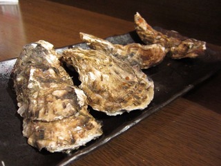 焼牡蠣準備@祐一郎商店