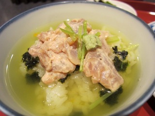 鯛茶漬け(胡麻ダレ)@箱根瓔珞