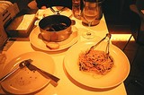パスタ豆苗ペペロンチーノ@NYLON