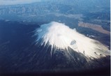 富士山上空