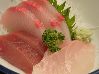 刺身盛り合わせ@福田屋