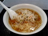 もやし醤油ラーメン@羽田ラーメン