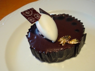 Sachertorte at The Blue Velanda