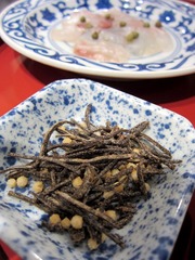 鯛茶漬け(塩昆布)@箱根瓔珞