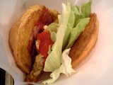 ベーコンオムレツバーガー