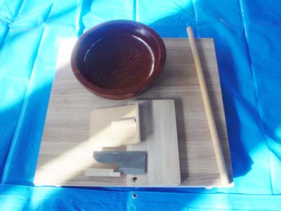 そばうち道具一式はっきしいって欲しいです・・・