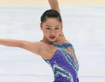 樋口新葉 全国中学校スケート大会2015