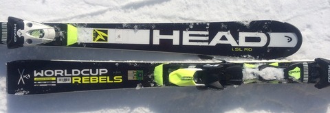 HEAD i.SL RD スキー板156worldcuprabels