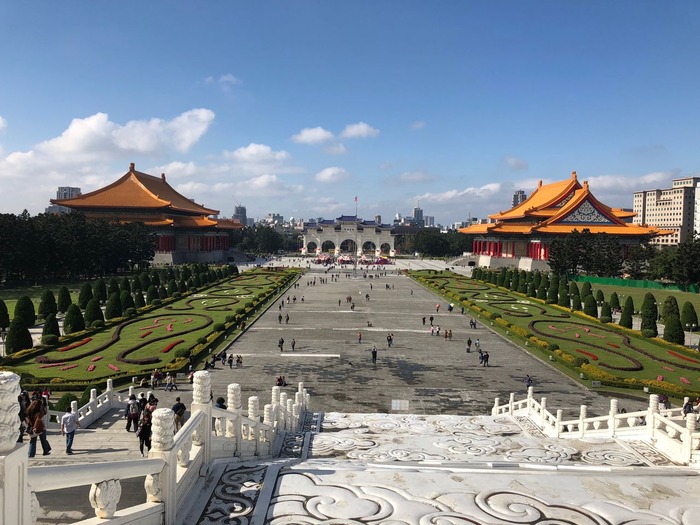 台湾旅行記・中正紀念堂風景