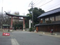 鷲宮神社・鳥居前