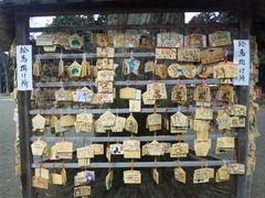 鷲宮神社絵馬20110214午