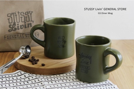 Stüssy livin 叩か General Storeドリッパー ネイビー