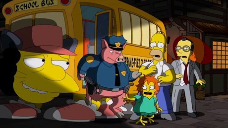 宮崎駿アニメをふんだんに盛り込んだシンプソンズ THE SIMPSONS ANIMATION on FOX