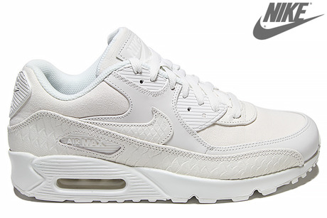 NIKE AIR MAX 90 PRM WHITE SNAKESKIN