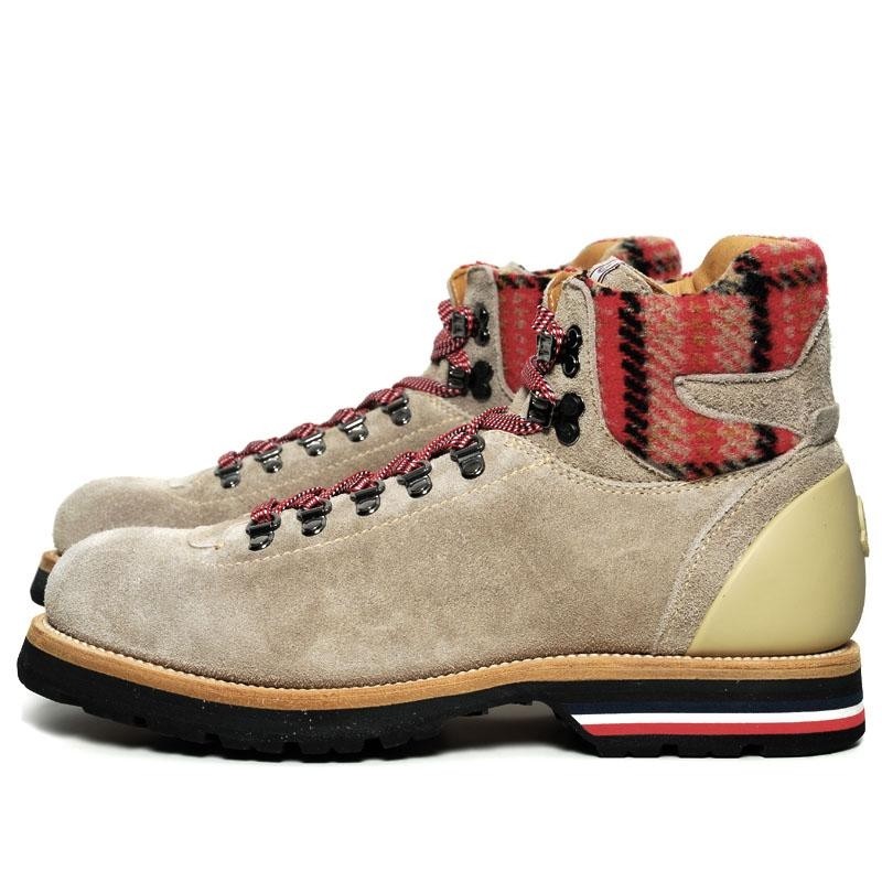 Moncler V Wool Patch Suede Mountain Boots : SKOOL OF DAZE