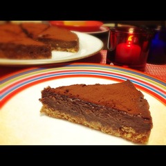 チョコレートタルト