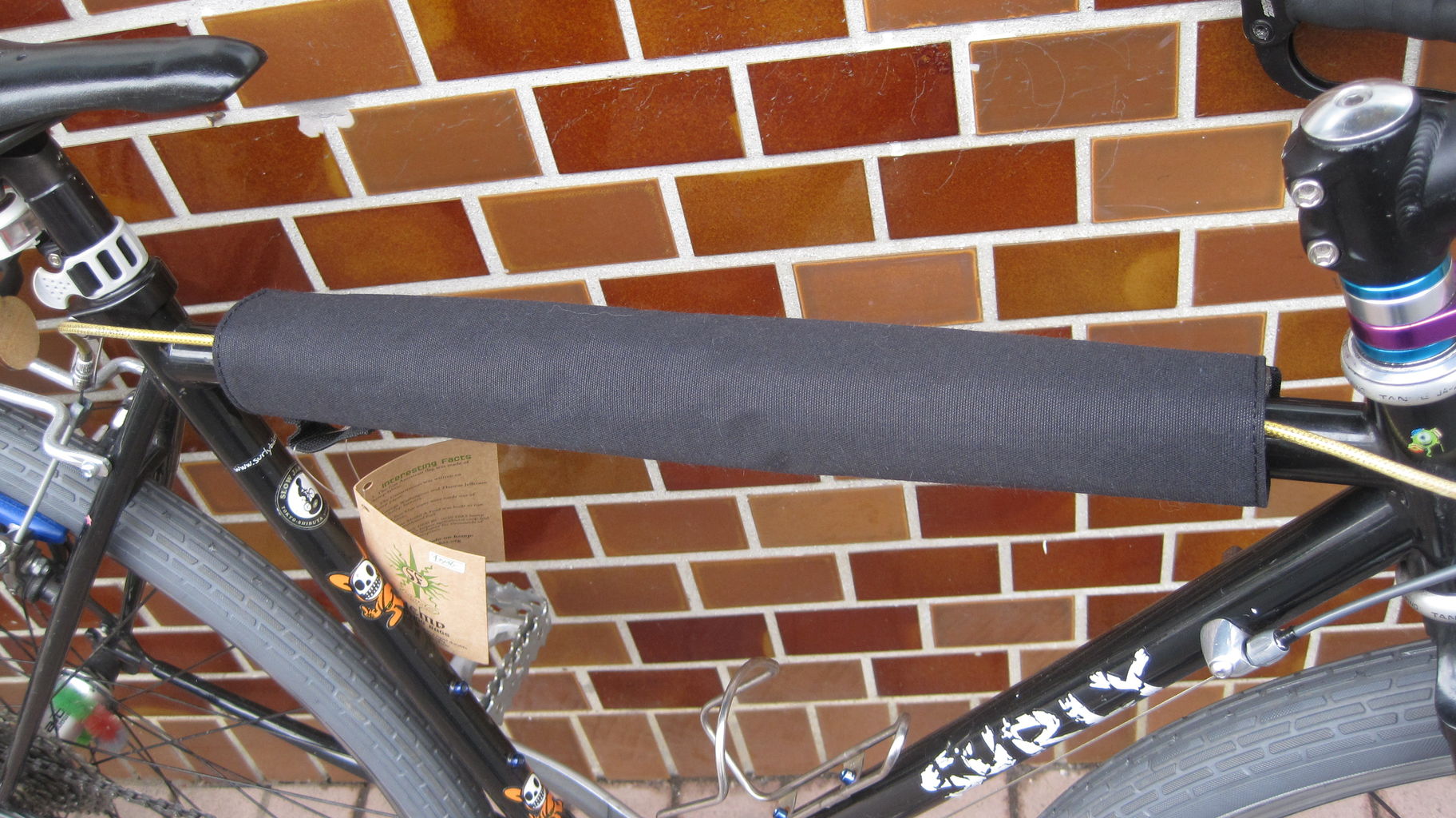 Bicycle Shop SLOW JAMSOMA HEMP TOP TUBE PROTECTOR