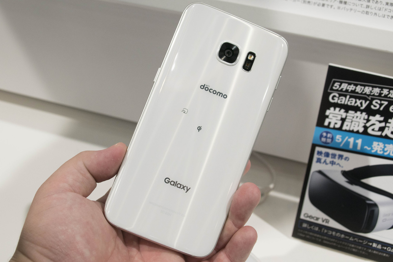 スマートフォン本体 ドコモ SC-02H Galaxy S7 edge ホワイト Docomo q