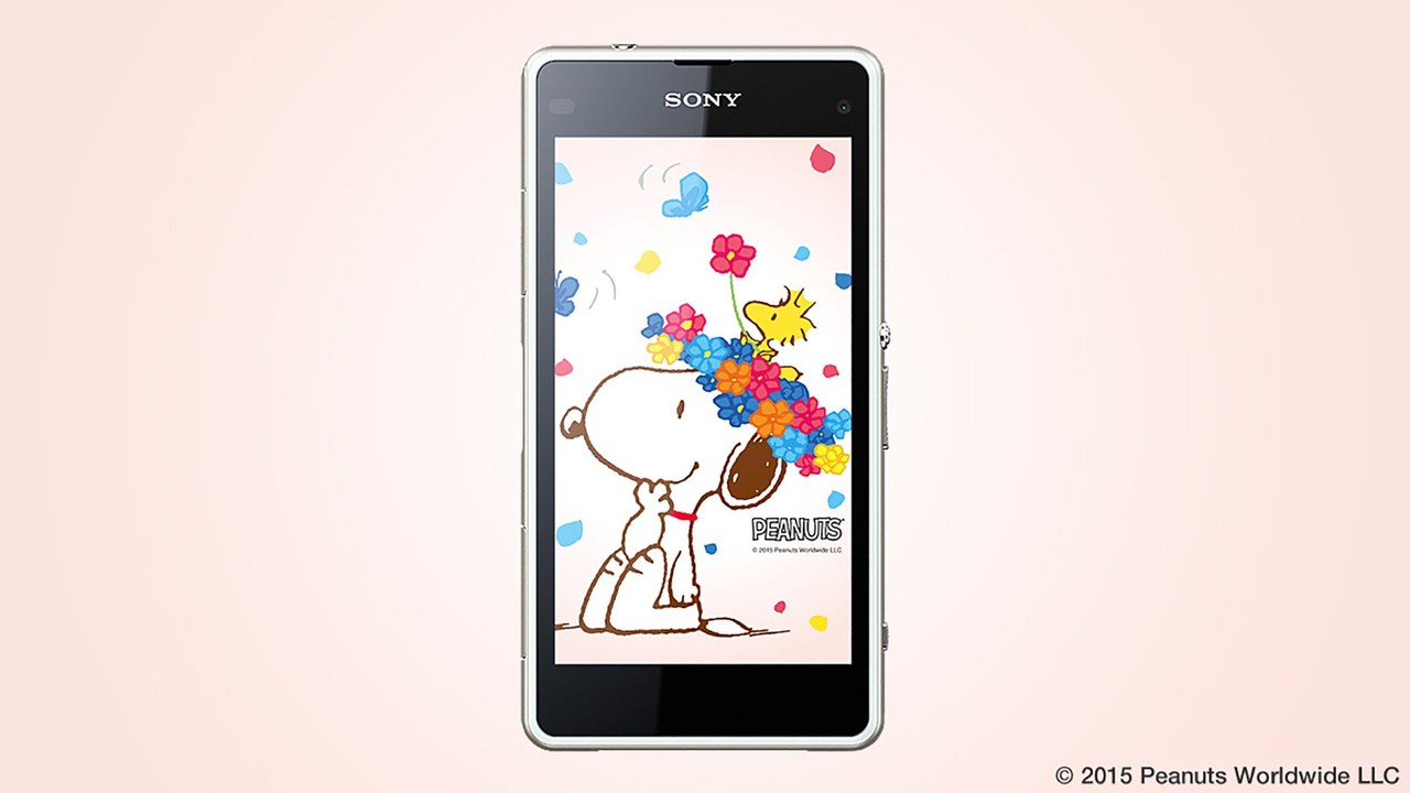 ソニーストア限定で Xperia J1 Compact のsnoopyモデルが販売開始 オリジナル壁紙や映画 I Love スヌーピー The Peanuts Movie の特別映像などがプリインストール ライブドアニュース