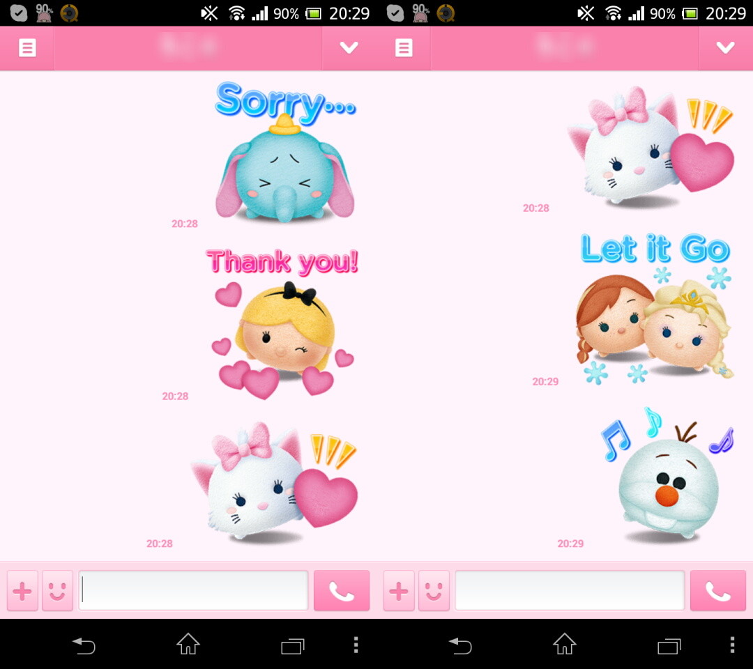 Line ディズニー ツムツム アプリインストールでlineのトークで使えるかわいい8種類の無料スタンプを配信 早速使ってみた Livedoor ニュース