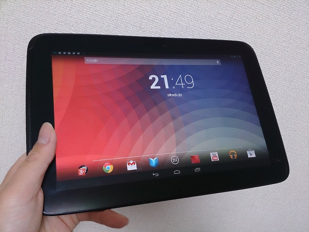 ついに日本でも発売開始！Googleブランドの10インチタブレット「Nexus 10」を早速開封して使用してみた【レビュー】 - ライブドアニュース