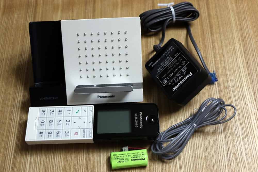 スマホを子機にできるパナソニックのコードレス電話機「VE-GDW03DL」を 